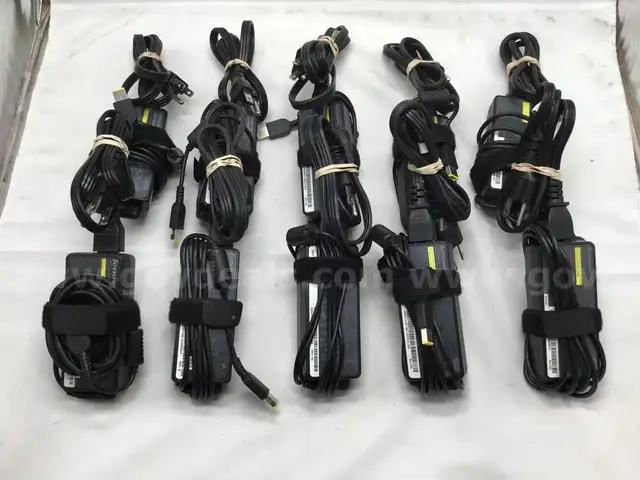 100 Lenovo OEM 65W Square Tip Connector Laptop/Desktop Chargers