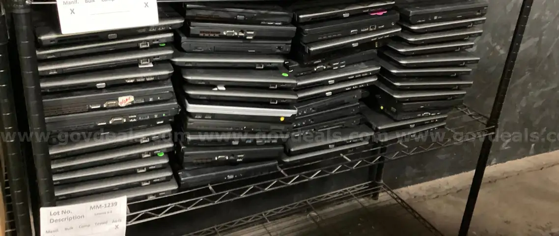 48 Lenovo Laptops ThinkPad E531 X201 T430 (4 GB RAM)