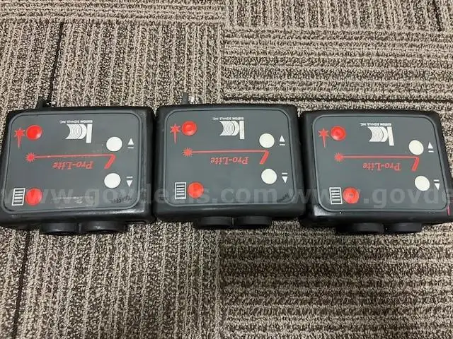 3 - Kustom Signals Inc. Pro-Lite lasers