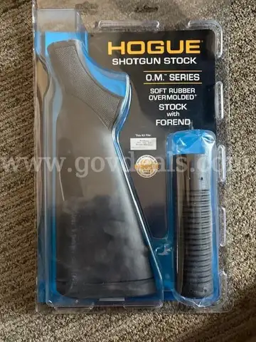 Lot of 10 Mossberg 12 ga. shotgun stocks and forend