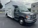 2025 Ford E350 Cutaway Van with RockPort Workport Utility Body