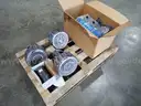 THREE FEDERAL Q SIRENS, NEW SIREN MOTOR AND ELECTRIC GENERATOR