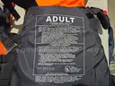 Lot of swift water rescue equipment Set of 4 helmets, 4 PFDs, 4 Floating throw rope bags