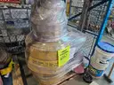 one pallet (skid) of used, expired and or failed fire hose