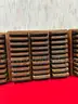 Lot of Die Cut Machines, Assorted Dies, Storage Racks, &#x26; Cutting Table