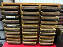 Lot of Die Cut Machines, Assorted Dies, Storage Racks, &#x26; Cutting Table