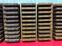 Lot of Die Cut Machines, Assorted Dies, Storage Racks, &#x26; Cutting Table
