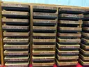 Lot of Die Cut Machines, Assorted Dies, Storage Racks, &#x26; Cutting Table