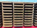Lot of Die Cut Machines, Assorted Dies, Storage Racks, &#x26; Cutting Table
