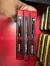 Lot of Die Cut Machines, Assorted Dies, Storage Racks, &#x26; Cutting Table