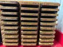 Lot of Die Cut Machines, Assorted Dies, Storage Racks, &#x26; Cutting Table