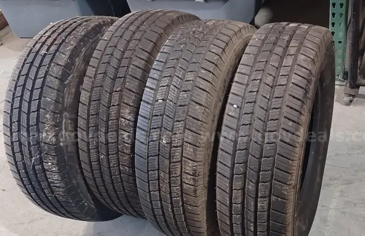 Set of 4 Michelin Tires, new old stock, taken off of a new truck.