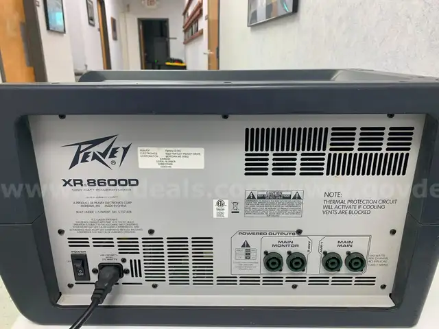Iowa Peavey Sound System