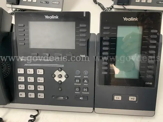 Iowa Yealink Set of 17 Telephones