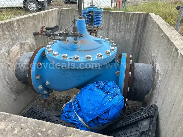 Pressure Control Valve and Precast Box Culvert