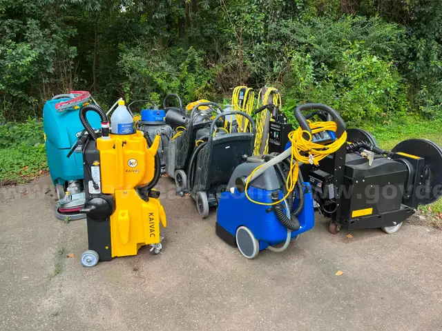 Assorted Janitorial Equipment