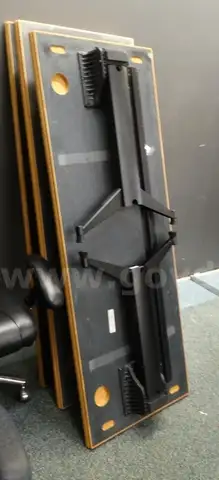 Three Heavy Folding Tables - Used