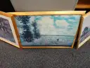 Five Pieces of Artwork in Frames - Used