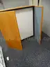 Two Enclosed white Board Cabinets - Used