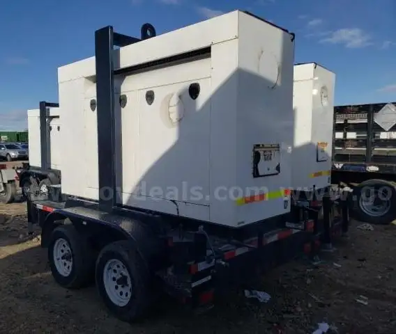 2008 MULTIQUIP MQP50 Generator 60KW  Standby Portable Diesel