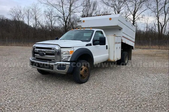 2012 Ford F450 4x4 Chipper Dump
