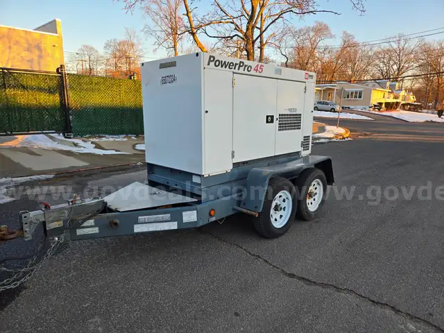 2012 Power Pro  SDG45 Standby Portable Diesel Gen Set