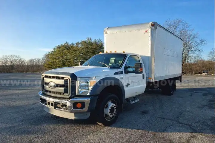2014 Ford F-550 Box Truck, 6.7 Diesel