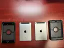 Lot of 2: Apple A1550 iPad Mini; 128 GB **UNLOCKED**  WITH OTTER BOX CASES