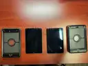 Lot of 2: Apple A1550 iPad Mini; 128 GB **UNLOCKED**  WITH OTTER BOX CASES