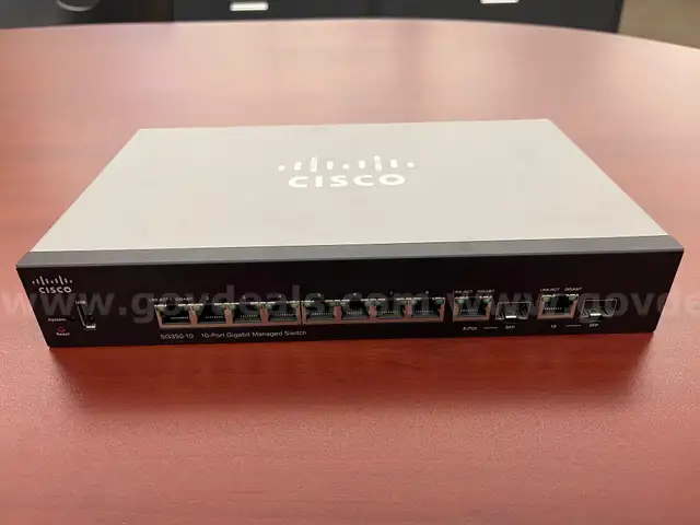 Cisco SG350-10 SWITCH