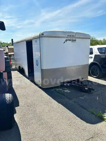 2009 Homesteader Trailer White