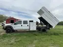 2015 Ford F550 4x4 Crew Cab Chipper Dump Truck