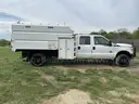 2015 Ford F550 4x4 Crew Cab Chipper Dump Truck