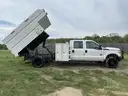 2015 Ford F550 4x4 Crew Cab Chipper Dump Truck
