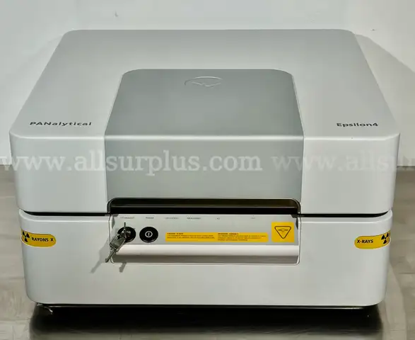 X-ray Fluorescence Spectrometer ( XRF  ) Panalytical Epsilon 4