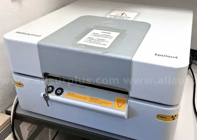 X-ray Fluorescence Spectrometer ( XRF  ) Panalytical Epsilon 4
