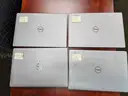 Four Dell Latitude 5410 laptops
