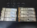 Lot of 14 Cisco 3750 Series Switches, 2 Cisco 2911 Routers, 16 SFP Transceivers