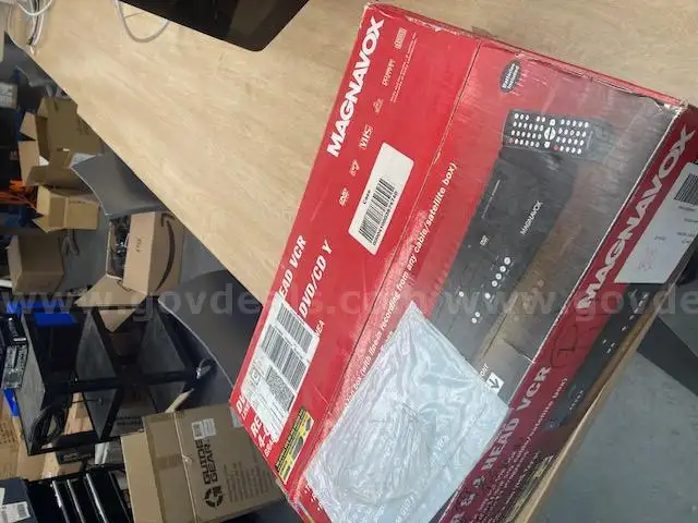 Magnavox DVD/VCR Combo Player – New in Box (Open Box)