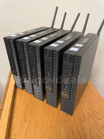 Lot of 5 Dell OptiPlex 3060 Micro PC-8th Gen i3, 8GB RAM, 256GB SSD, Windows 11