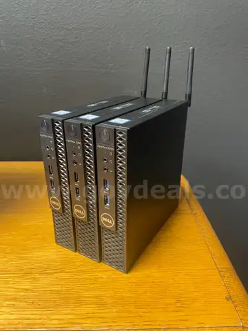 Lot of 3 - Dell Optiplex 3050 Micro PC-7th Gen - Windows 11