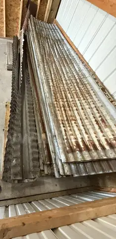 Lot - Corrugated Metal Roofing Panels