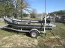 Boat and Trailer:  2015 Achilles Vessel and the 2017 Boat Trailer
