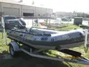 Boat and Trailer:  2015 Achilles Vessel and the 2017 Boat Trailer