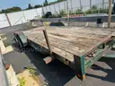 83&#x22; wide 20&#x27; long Big O car hauler open trailer. 2-3500lb axles with surge brakes