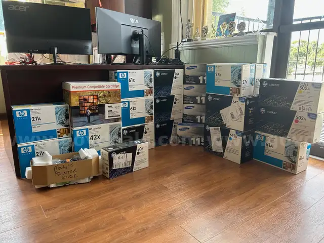 Samsung and HP Toners