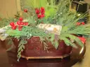 1 LOT OF CHRISTMAS DECORATIONS 10 PEICES