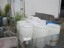 55 GAL PLASTIC BARREL