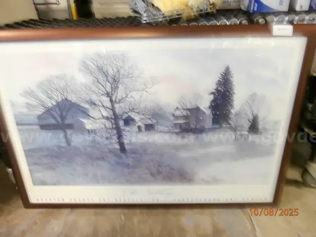 FRAMED WATER COLOR PAINTING