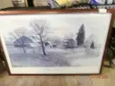 FRAMED WATER COLOR PAINTING